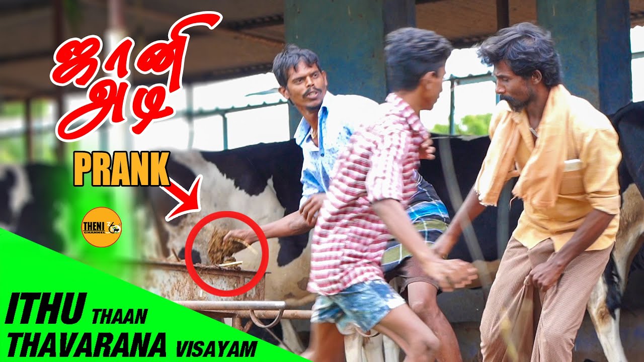 ஜானி அடி Prank | Tamil Prank | Theni360