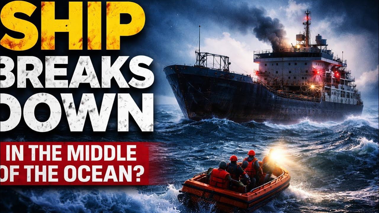 What Happens When a Ship Breaks Down in the Middle of the Ocean?