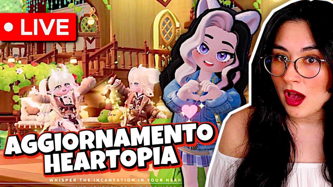 🔴LIVE: NUOVO AGGIORNAMENTO FORESTBELL SPELL SU HEARTOPIA! Nuovi Vestiti e Nuovi Eventi!