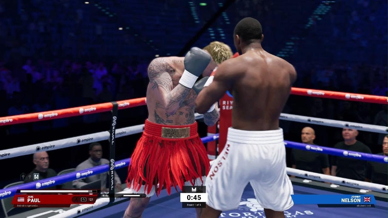 Jake Paul - Undisputed Boxing Online 🆚 Johnny Nelson 4th round KO