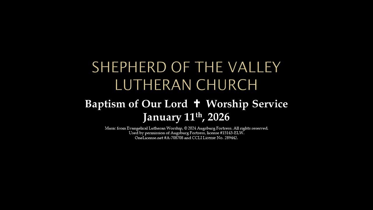 Jan 11 2026 Worship