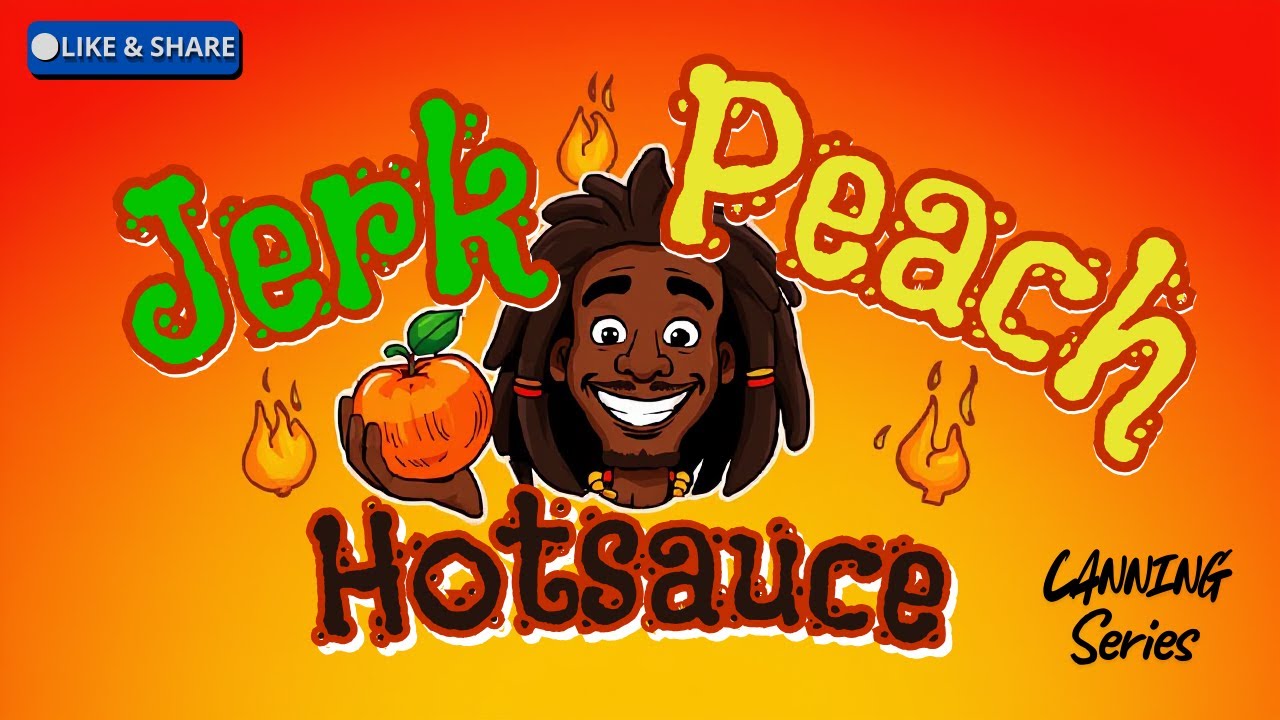 Sweet Fire: Jerk Peach Hot Sauce