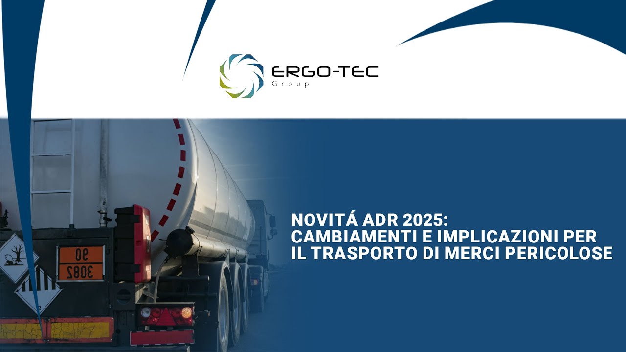 Evento Novità ADR 2025: aggiornamenti e implicazioni per il trasporto di merci pericolose