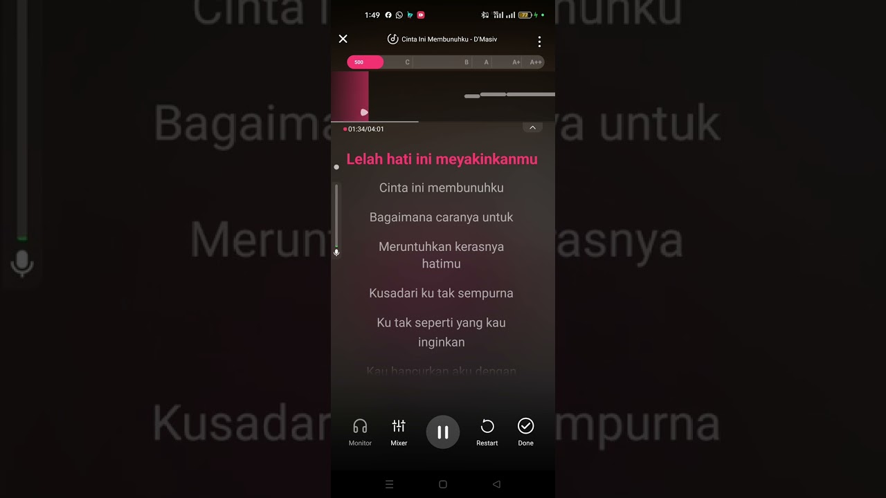 Cinta itu membunuhku tanoa suara