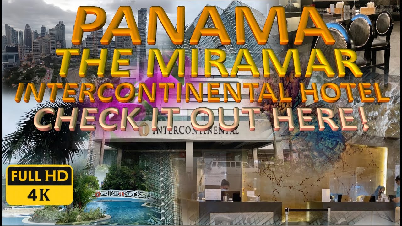 🇵🇦 THE CANAL HEIGHTS VIEW FROM INTERCONTINENTAL MIRAMAR HOTEL PANAMA 🇵🇦