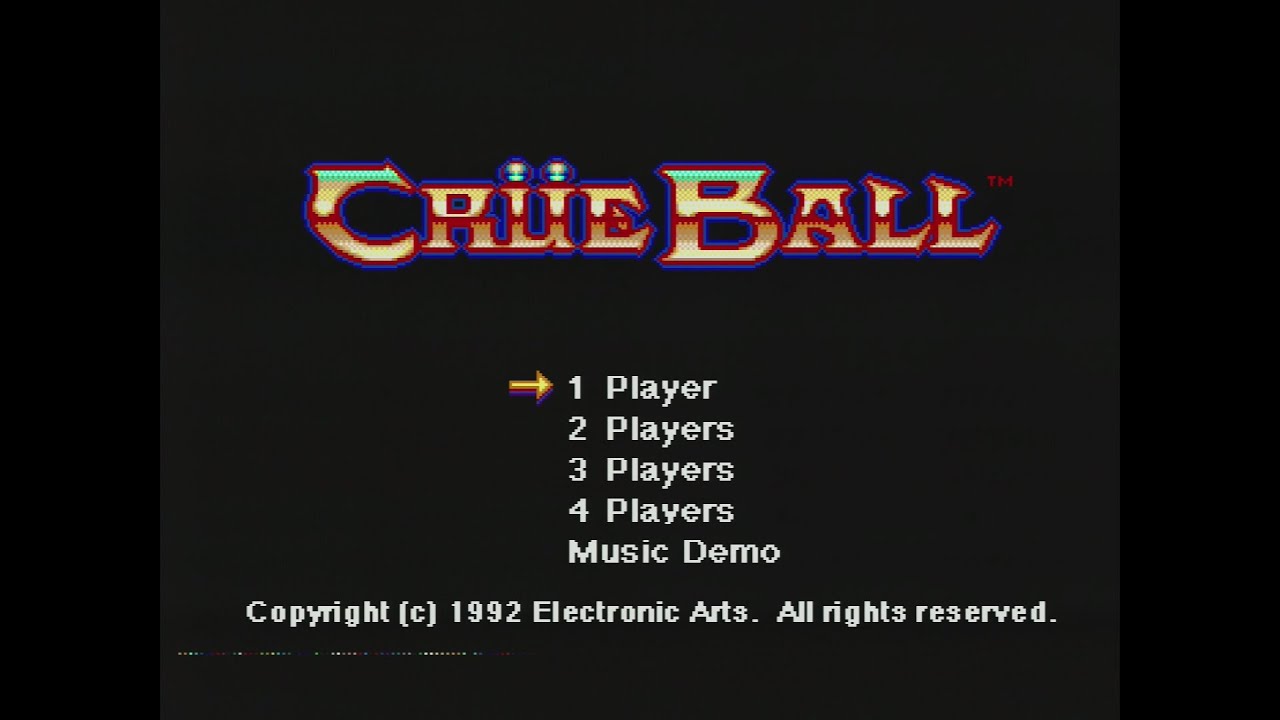 Crue Ball (Sega Genesis) - Zilog and Moto #79