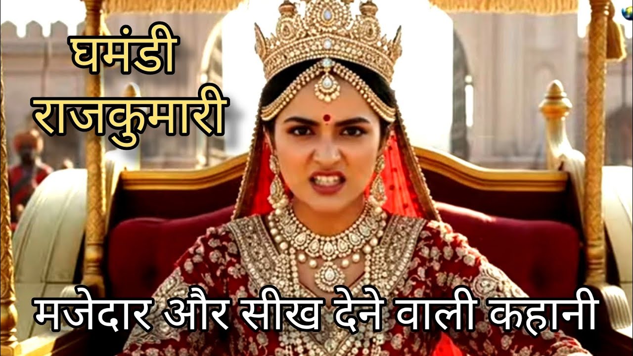 घमंडी राजकुमारी | मजेदार और सीख देने वाली कहानी | Hindi kahani | moral story | cartoon kahani