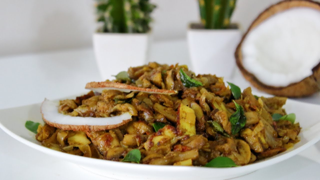 Mushroom Roast - Kerala Style