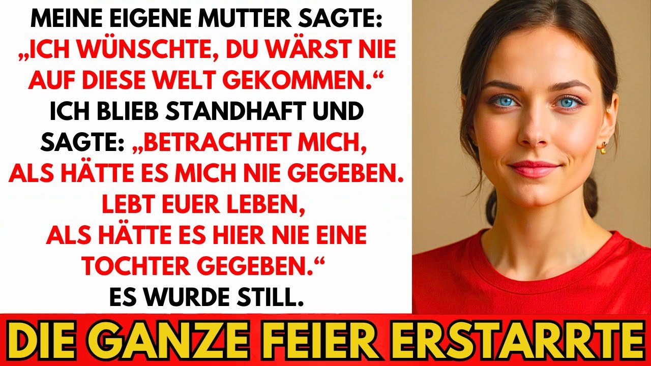 Bei Meinem Abschlussessen Sagte Mama: 