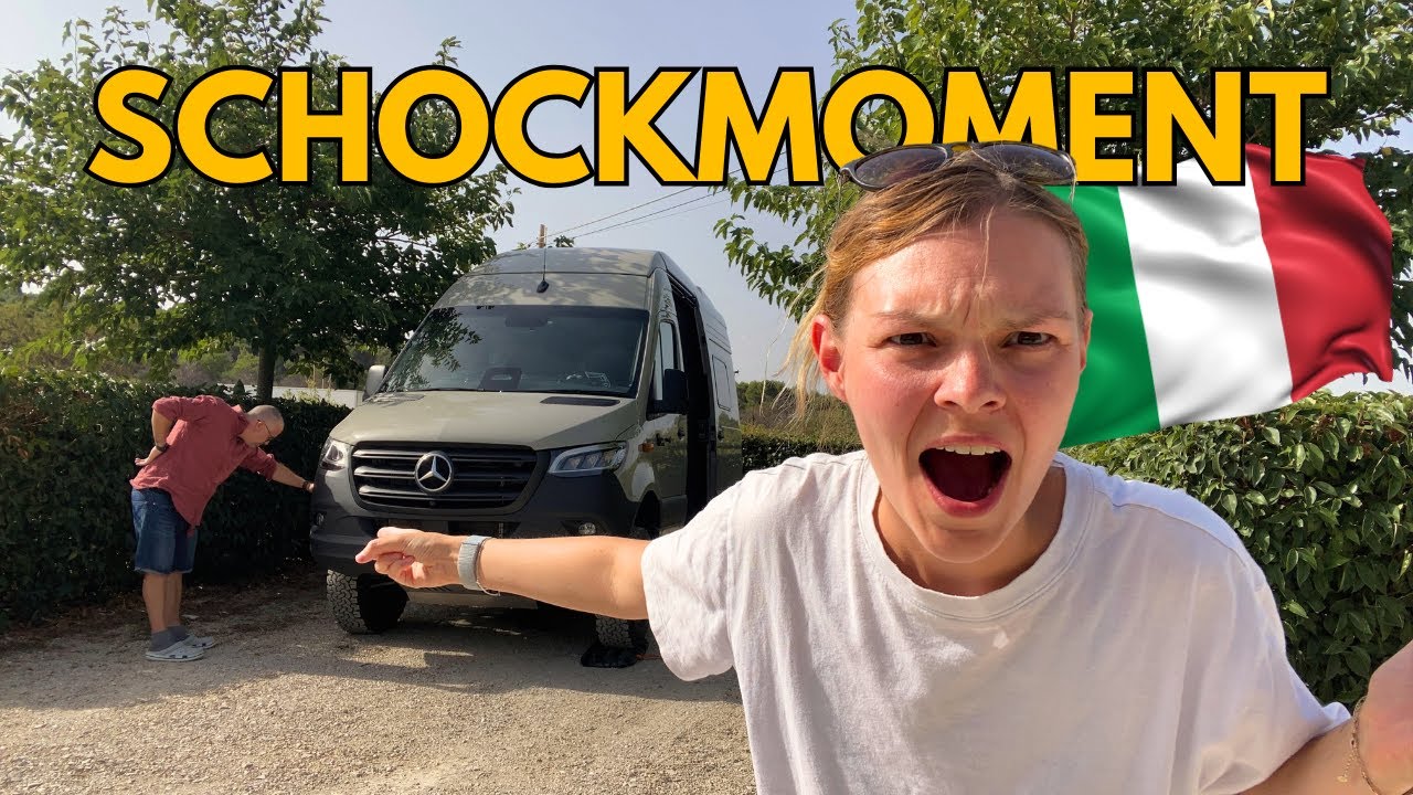 Einmal nicht aufgepasst 😳 VANLIFE Roadtrip von Dubrovnik 🇭🇷 nach Italien 🇮🇹