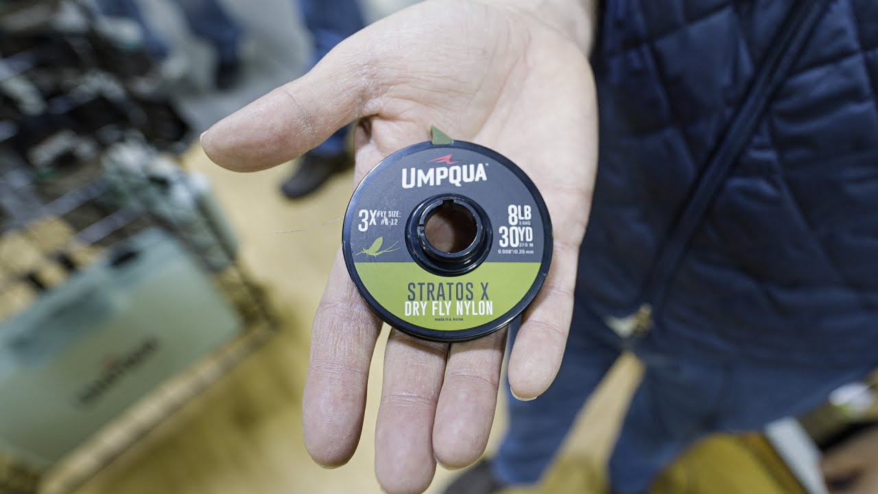 First Look with MidCurrent: Umpqua Stratos X Nylon Dry Fly Tippet