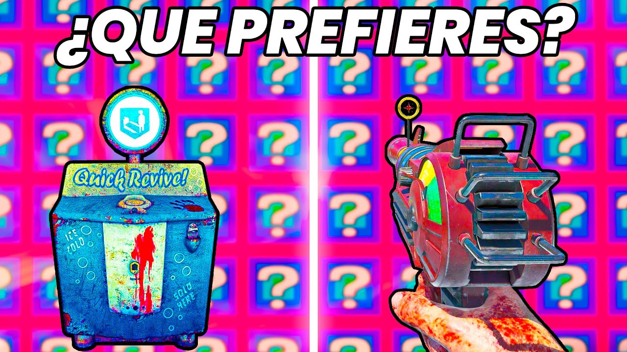 ¿PERK o ARMA? SOLO PUEDES ELEGIR UNO 💀🔥