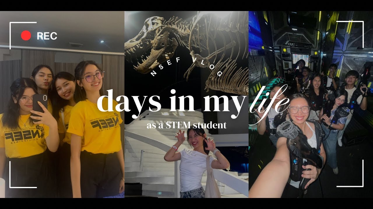 — ep. 2 ౨ৎ .⊹ | NSEF, museum trip, sleepovers, traveling with friends |