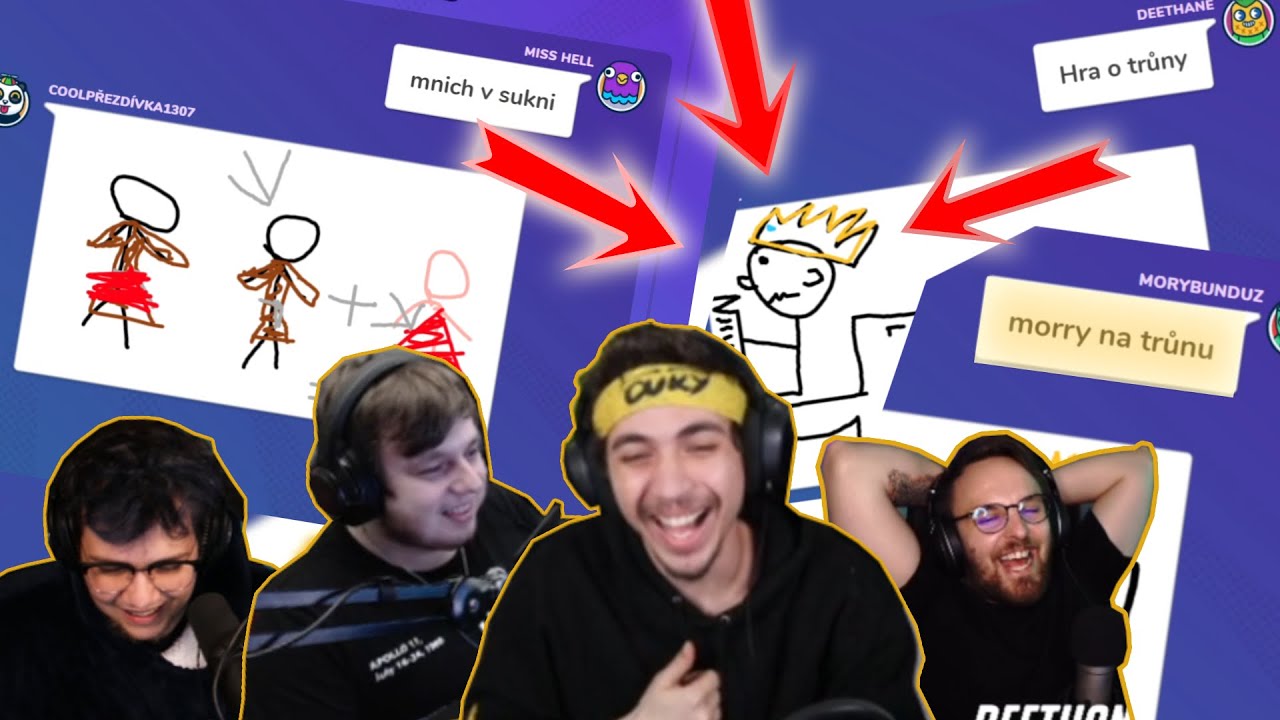 MALUJEME&HÁDÁME | Gartic Phone | BoTmAnGOD&