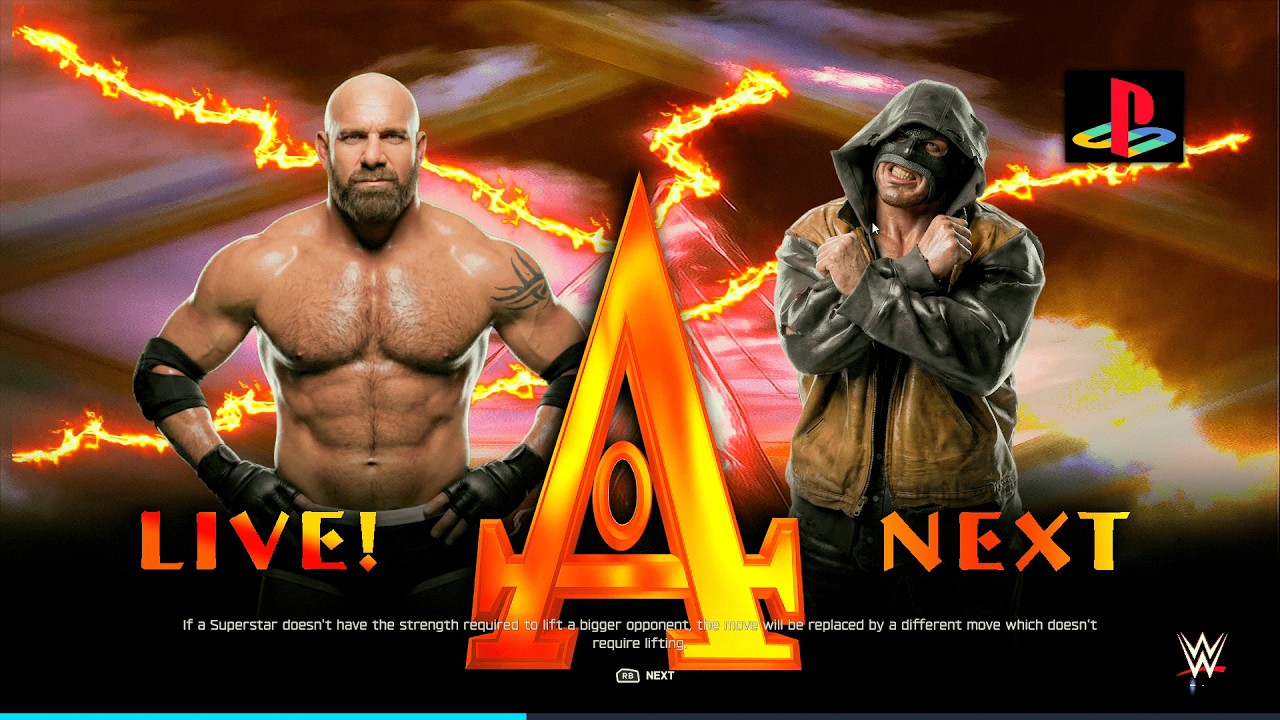 WWE 2K25 - Голдберг против Эбисса | Extreme Rules: Монстр против Мифа
