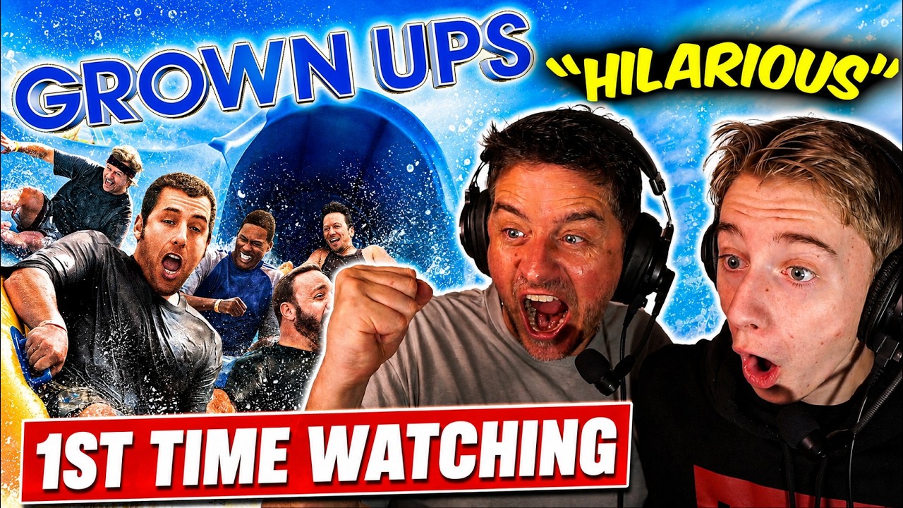 GROWN UPS HAD US CRYING! 😂 | First Time Watching Grown Ups (2010)
