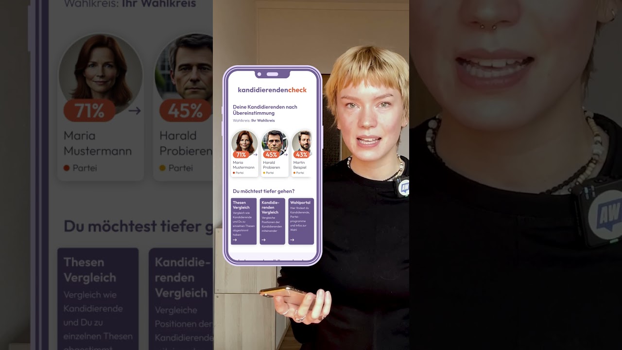 kandidierendencheck zur Landtagswahl in Baden-W&uuml;rttemberg 2026