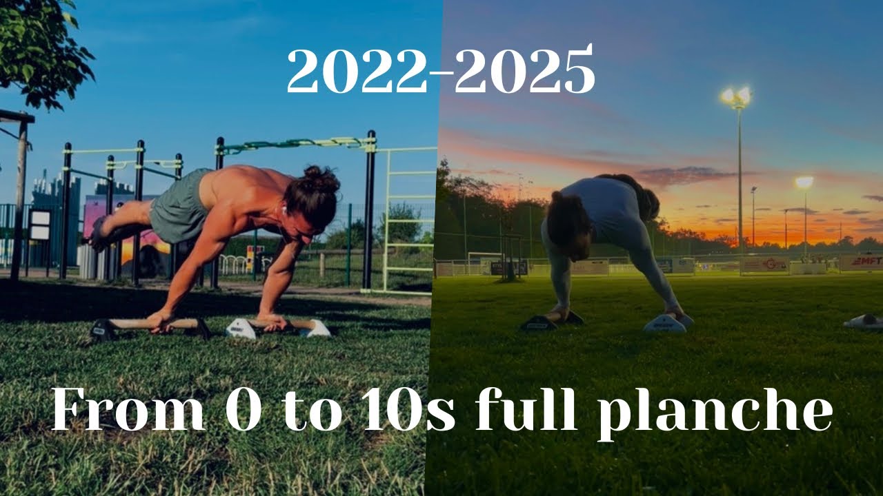 My Journey to Full Planche 2022 - 2025 Calisthenics progression 
