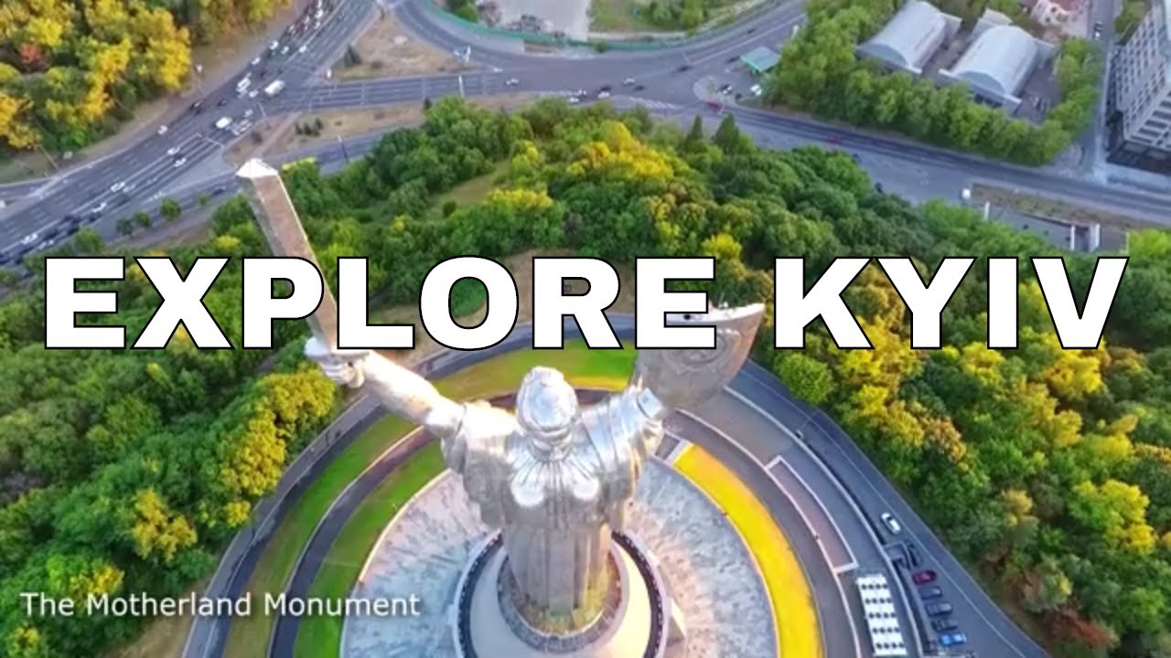Welcome to Kyiv 🇺🇦 DRONE Video