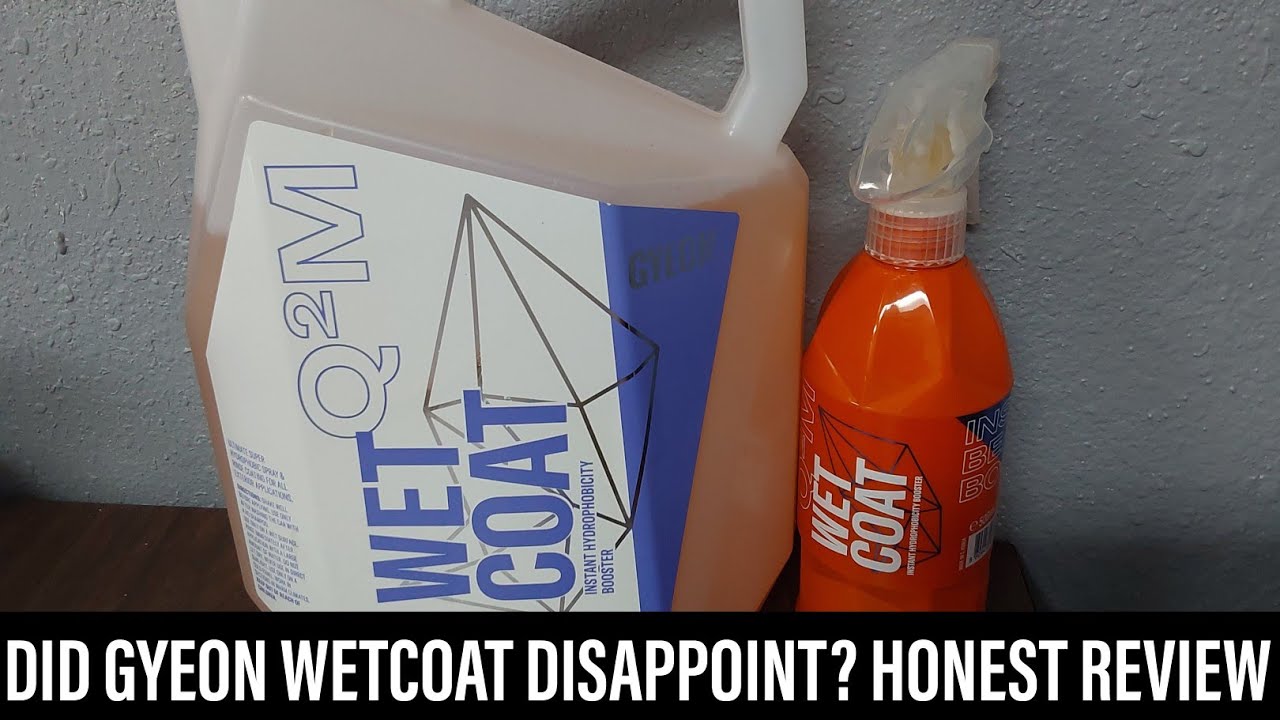 My realworld expierence with Gyeon Wetcoat! Detailing Vlog#1|Learn about different products with me!