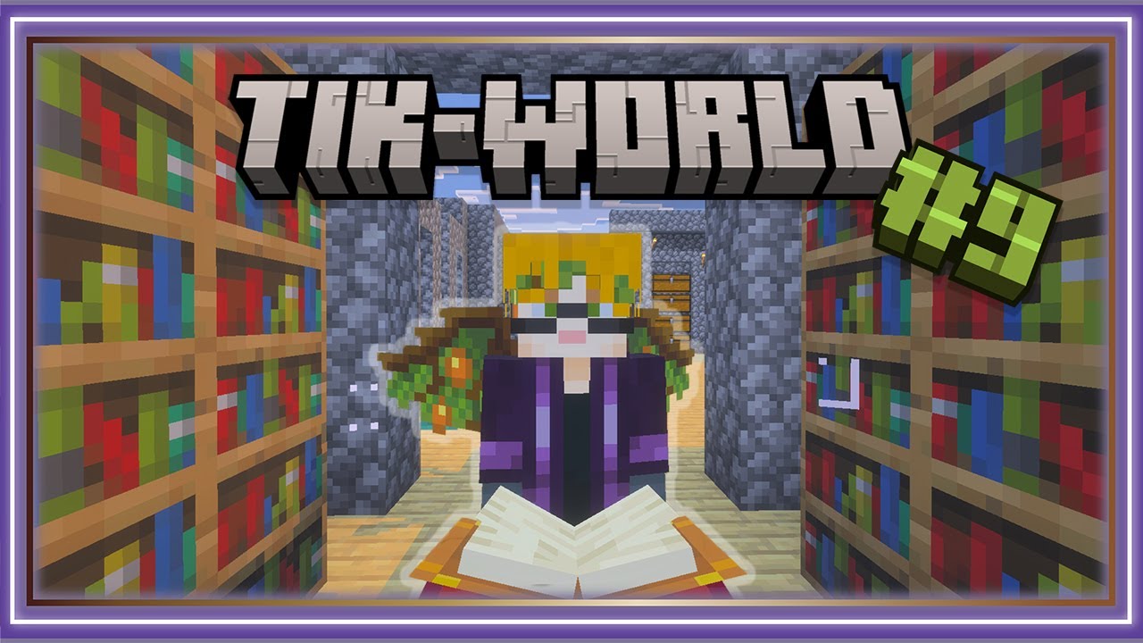 PRIMEROS ENCANTAMIENTOS Y DÍA DE MINERÍA PRODUCTIVO #9 | TIK-WORLD | MINECRAFT | X_Eriatzel_X