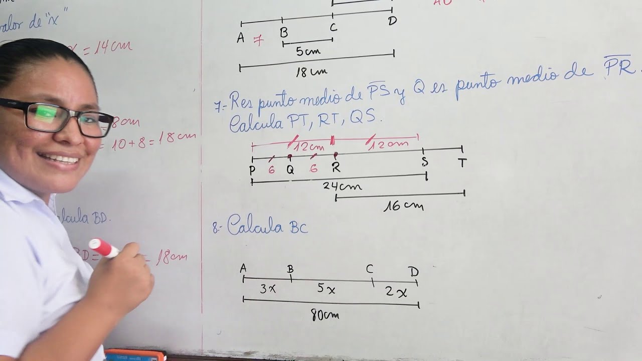 🥇 ▷【 Operaciones con Segmentos - Geometría 】- Colegio y Academia 