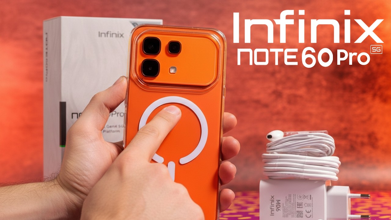 Infinix Note 60 Pro 5G: Официальный трейлер и первый взгляд на камеру, аккумулятор, характеристик...
