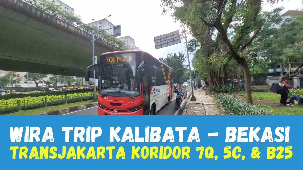 Tata Cara ke Terminal Bekasi dari Kalibata Hanya 3500 || TransJakarta Koridor 7Q - 5C - B25