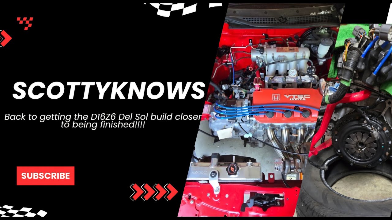 Honda Del Sol Build Part 9 - Tightening up some loose ends and getting the dash installed!!