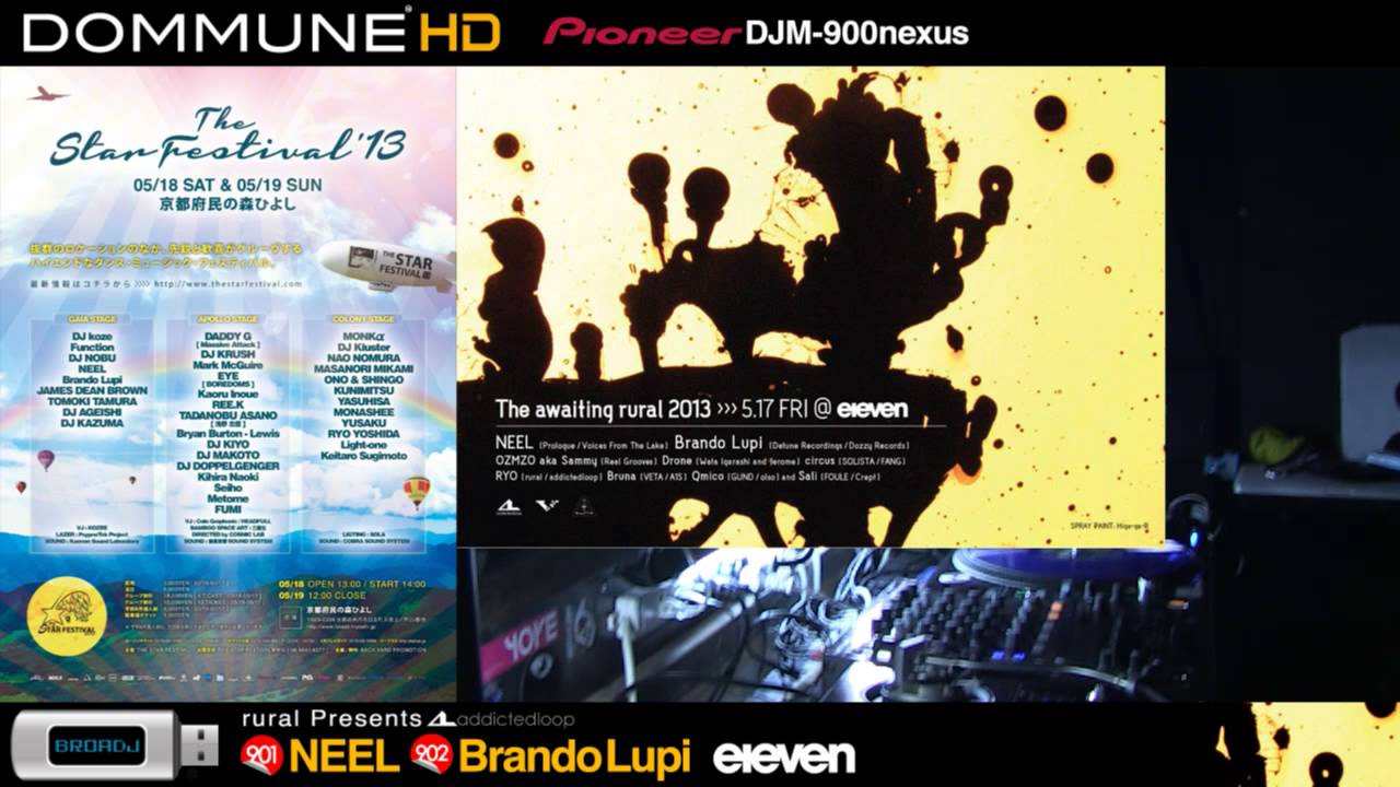 Brando Lupi, Neel Live @ Dommune (Part 4)