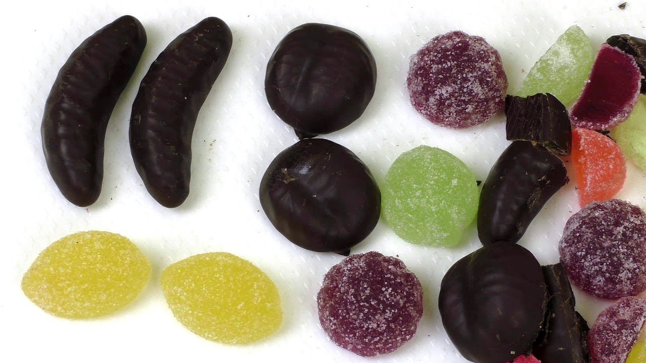 Jelly Chocolate Banana & Apricot + Jelly Fruit Mix [Berggold]