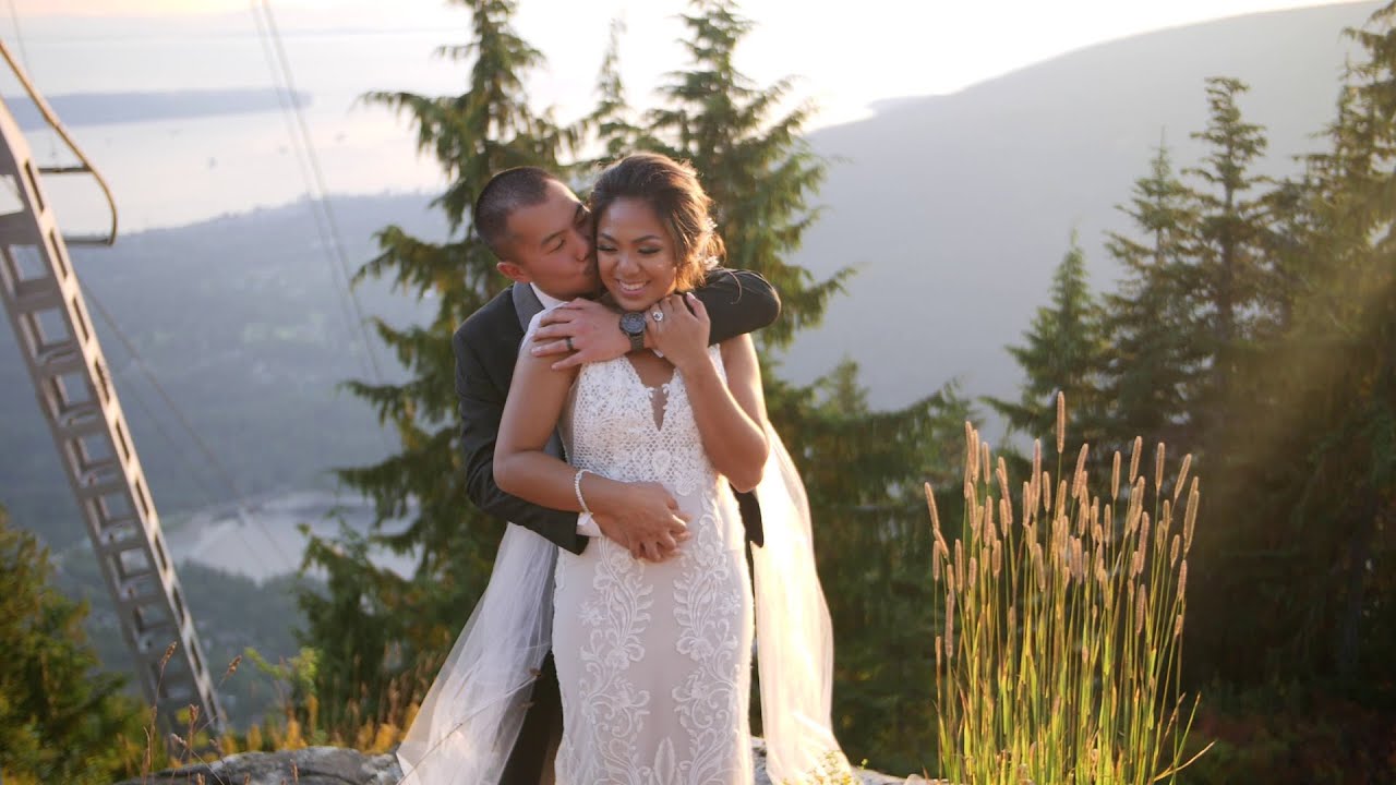 Stunning  Grouse Mountain Wedding , Vancouver | Carmella & Andrew