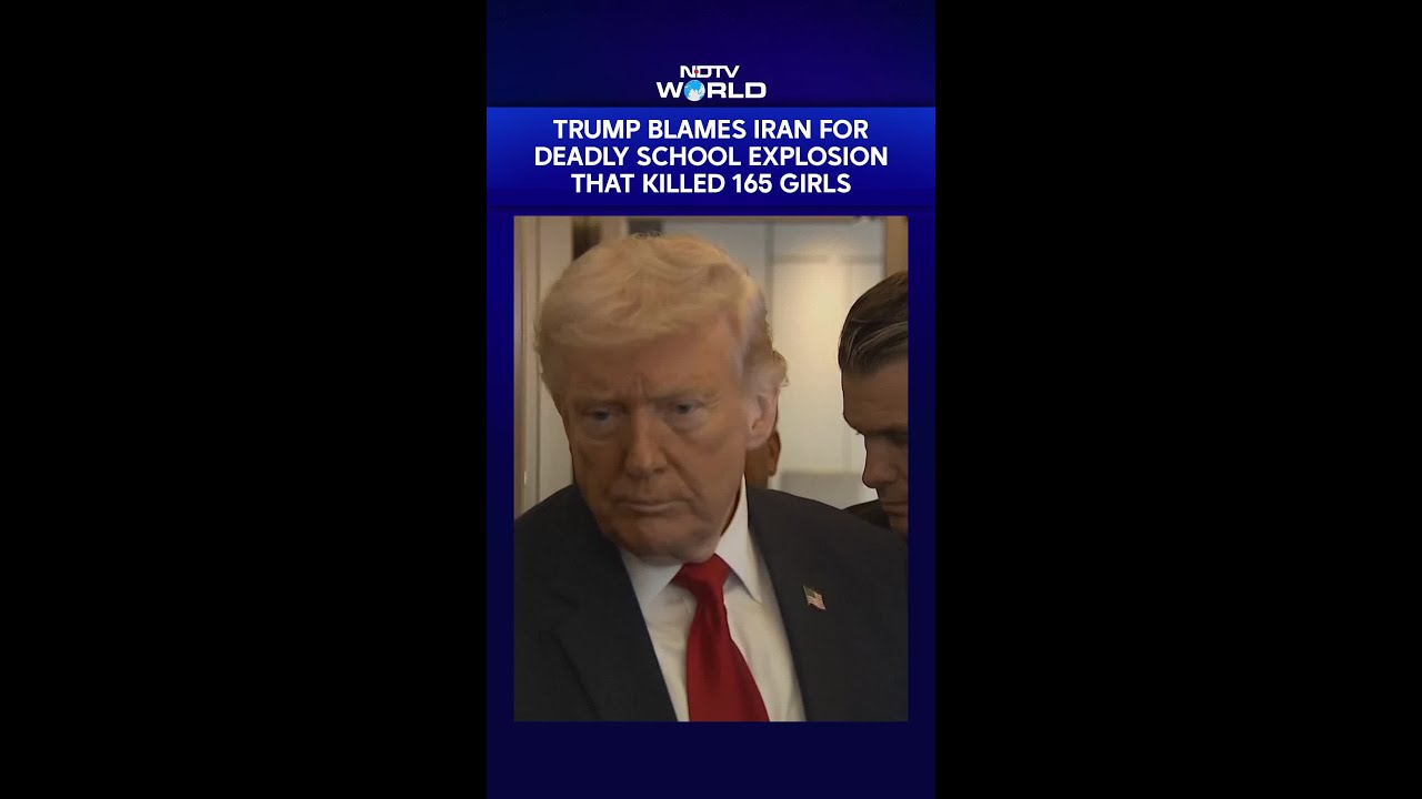 US Strike On Iran | Trump Accuses Iran For Deadly School Bombing That Killed 165 Girls