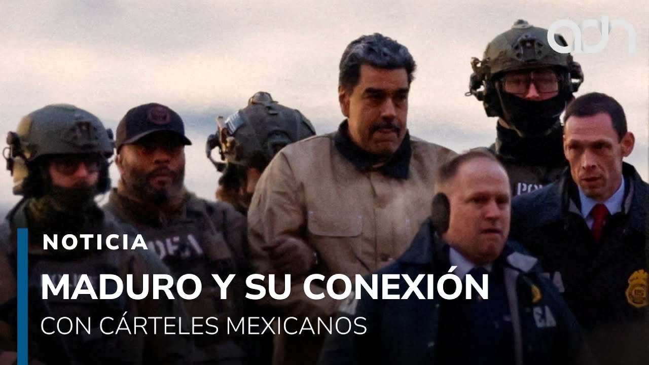 EE.UU. acusa a Maduro de alianzas con c&aacute;rteles mexicanos como el de Sinaloa y 