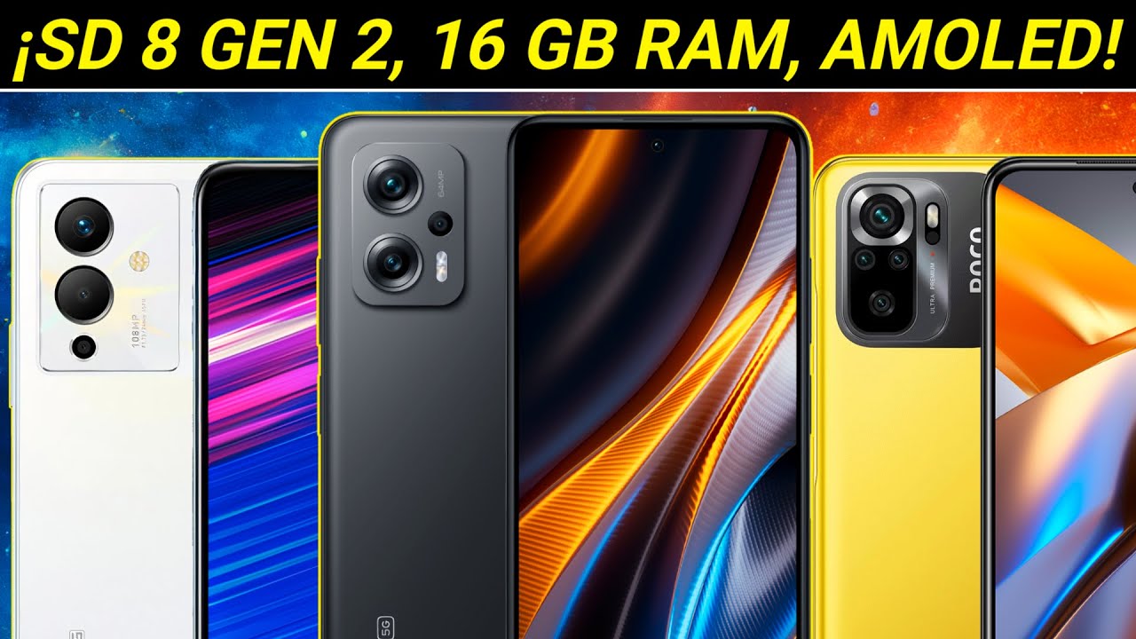 🛸 ¡TOP 10 CELULARES GAMER BARATOS y ULTRA POTENTES! 🔥