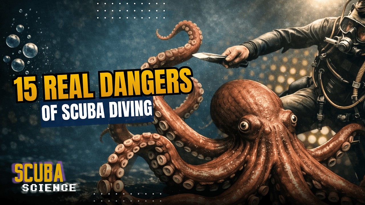 SCUBA Diving Risks Explained: 15 Dangers You NEED To Know Before Diving Deep!