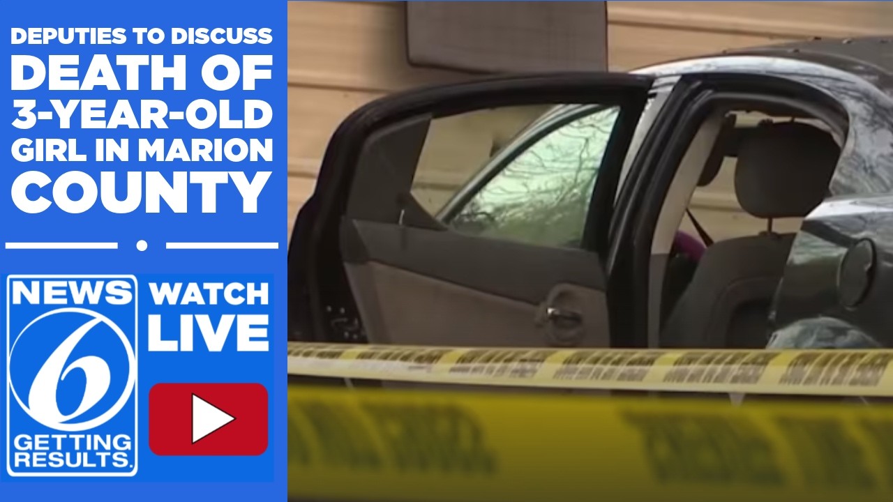 WATCH LIVE: Deputies to discuss death of 3-year-old Marion County girl