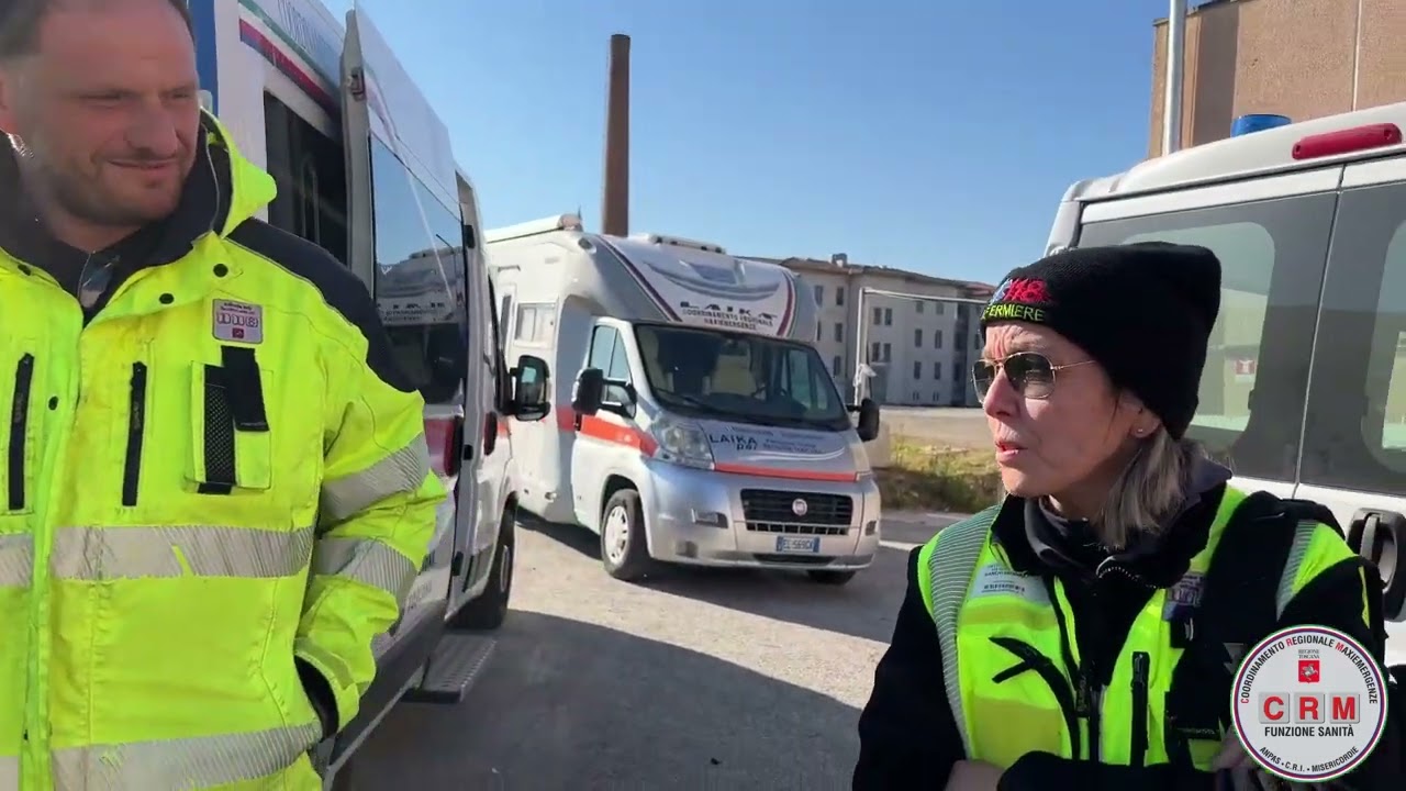 Sisma Turchia Siria  Team Usar 118 Toscana