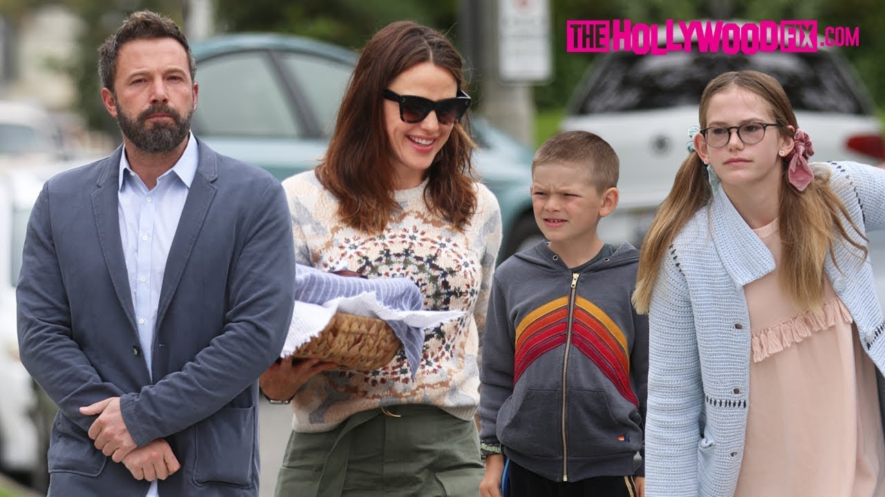 Ben Affleck & Jennifer Garner Are Co-Parenting Champs As They Take Their Children To Church 6.2.19