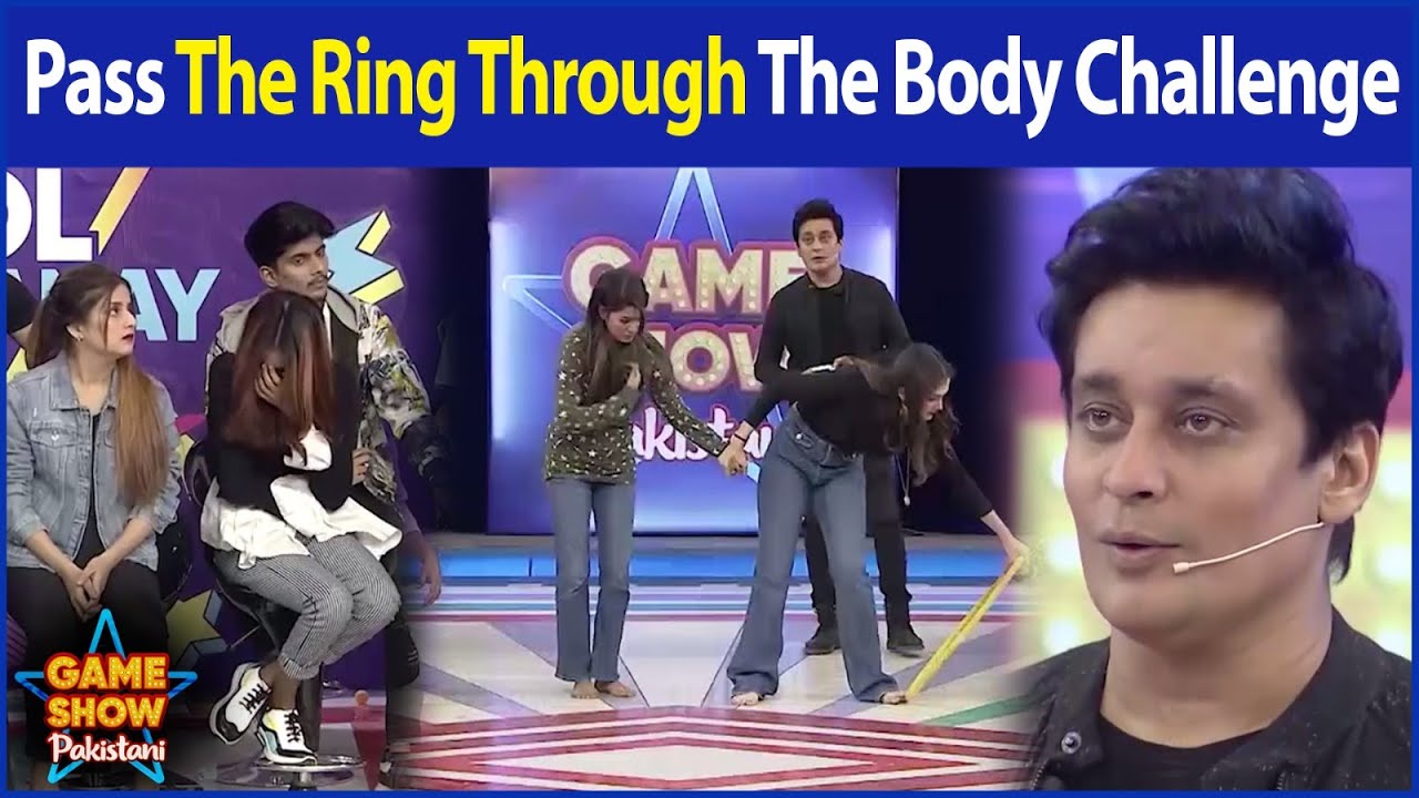 Pass The Ring Through The Body Challenge | Sahir Lodhi | Game Show Pakistani | BOL Entertainment