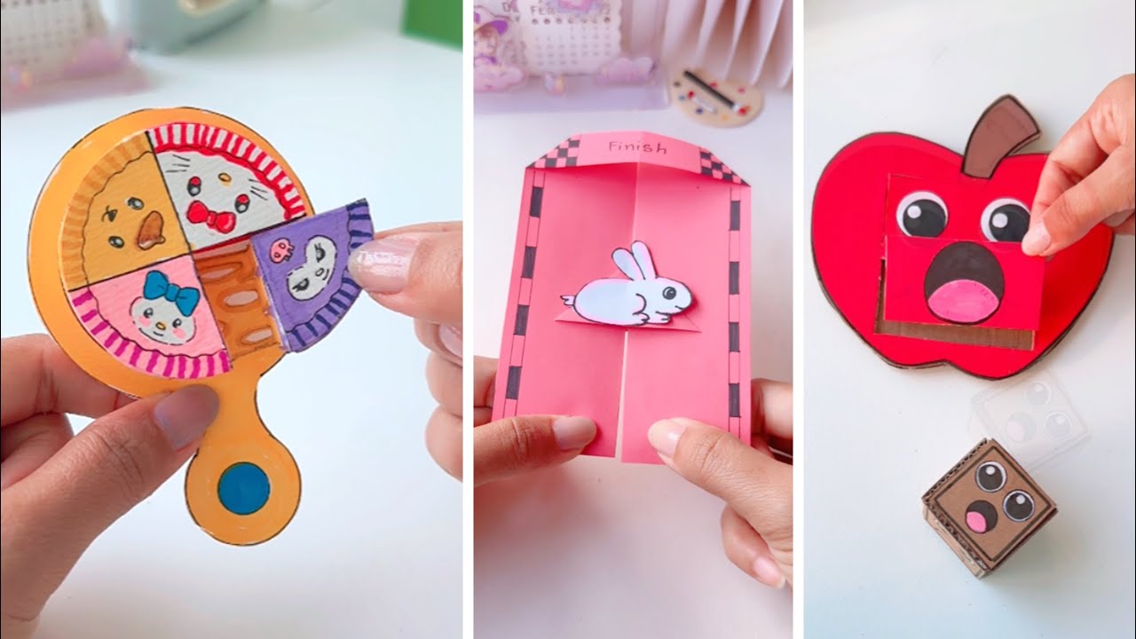Creative Craft Ideas When You’re Bored | Easy Paper Crafts | School Supplies #diy
