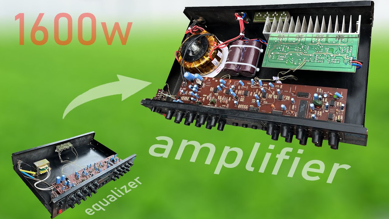 I turn Equalizer into Amplifier