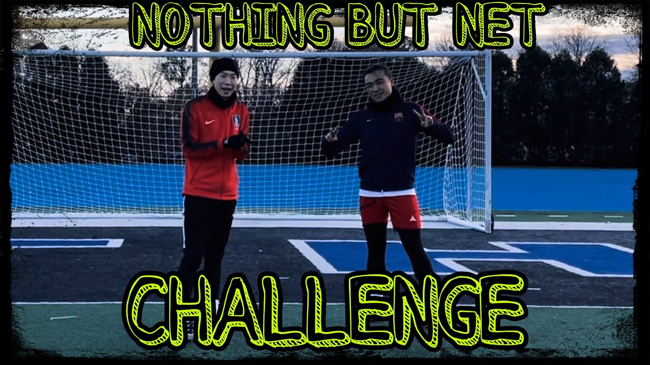 NOTHING BUT NET CHALLENGE🥅⚽️!!!