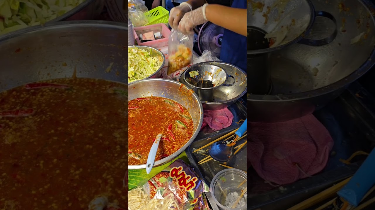 Delicious Tangy & Spicy Noodle Salad  Yam Wun Sen    Authentic Thailand Flavor      
