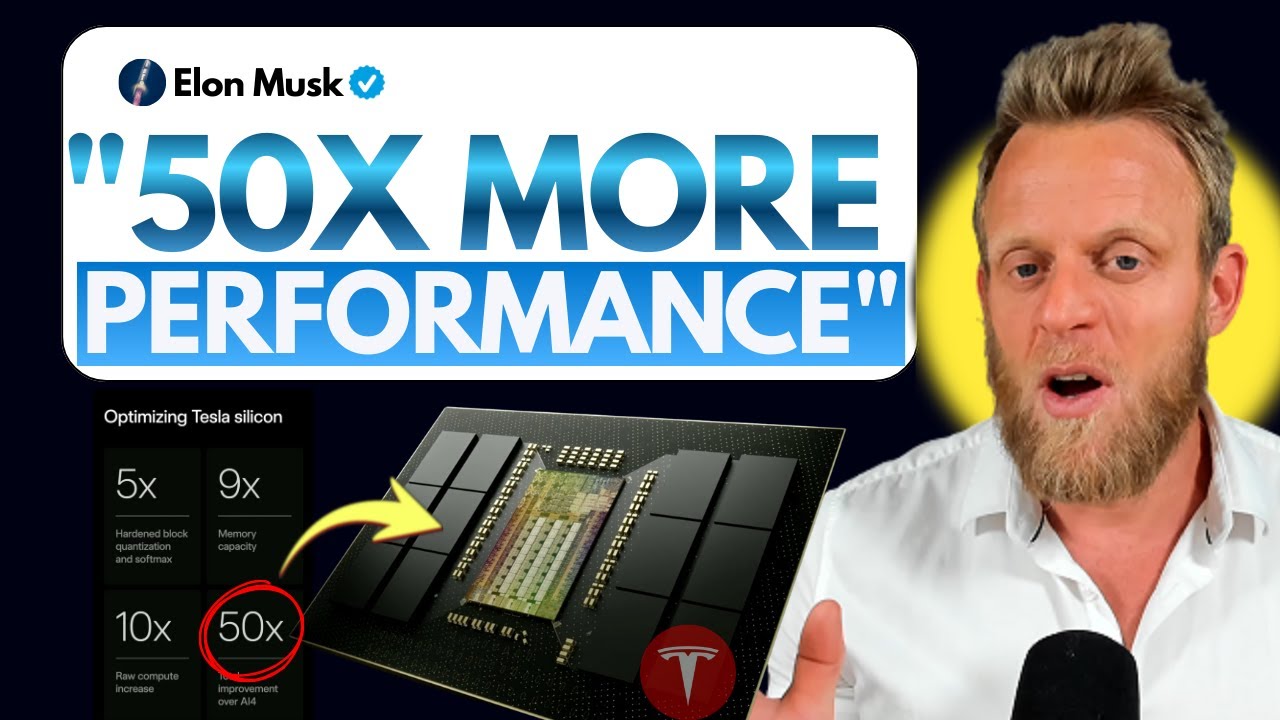 Elon Musk: Tesla’s AI-5 Chip Is Almost Ready — 50× More Performance