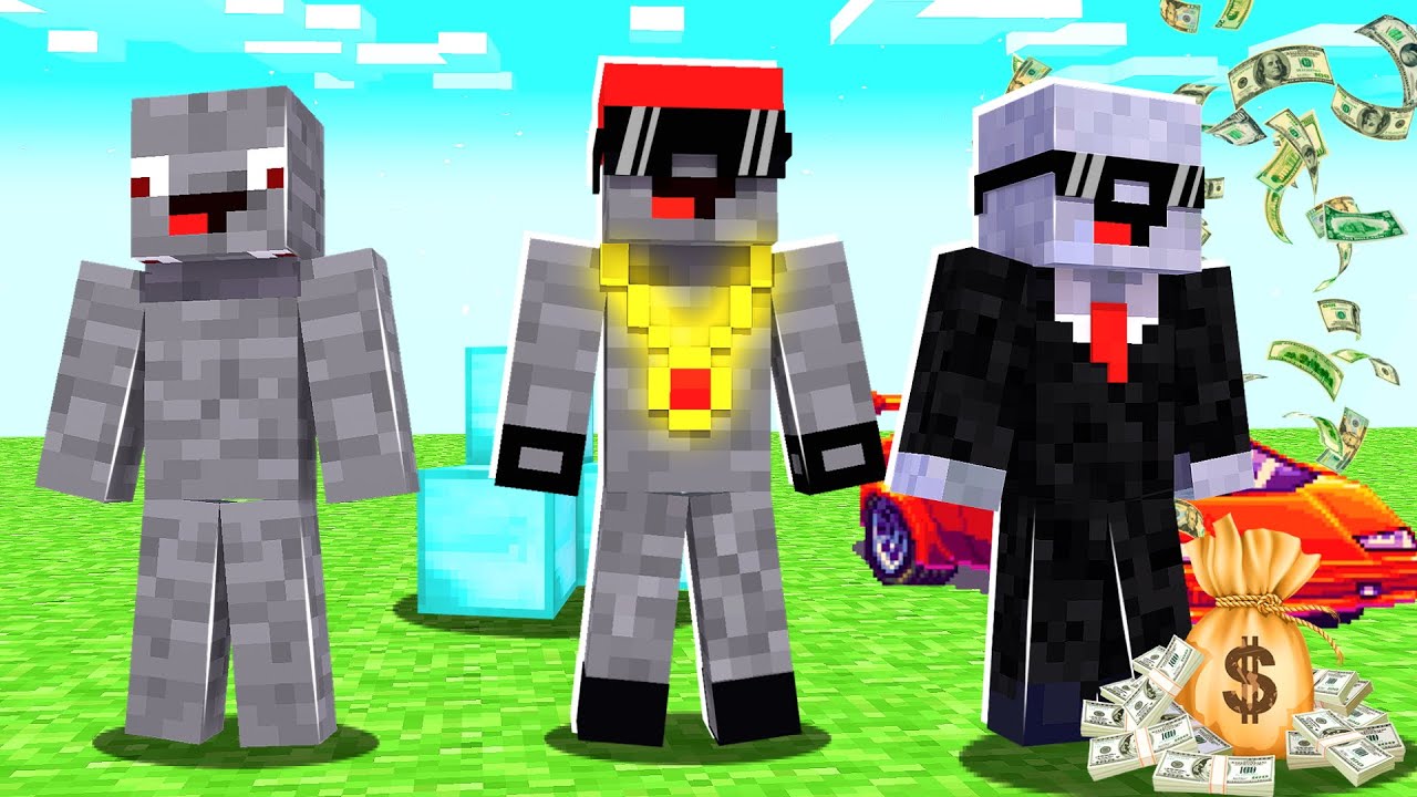 ICH VERWANDEL MICH IN EIN MILLIONÄR in Minecraft !