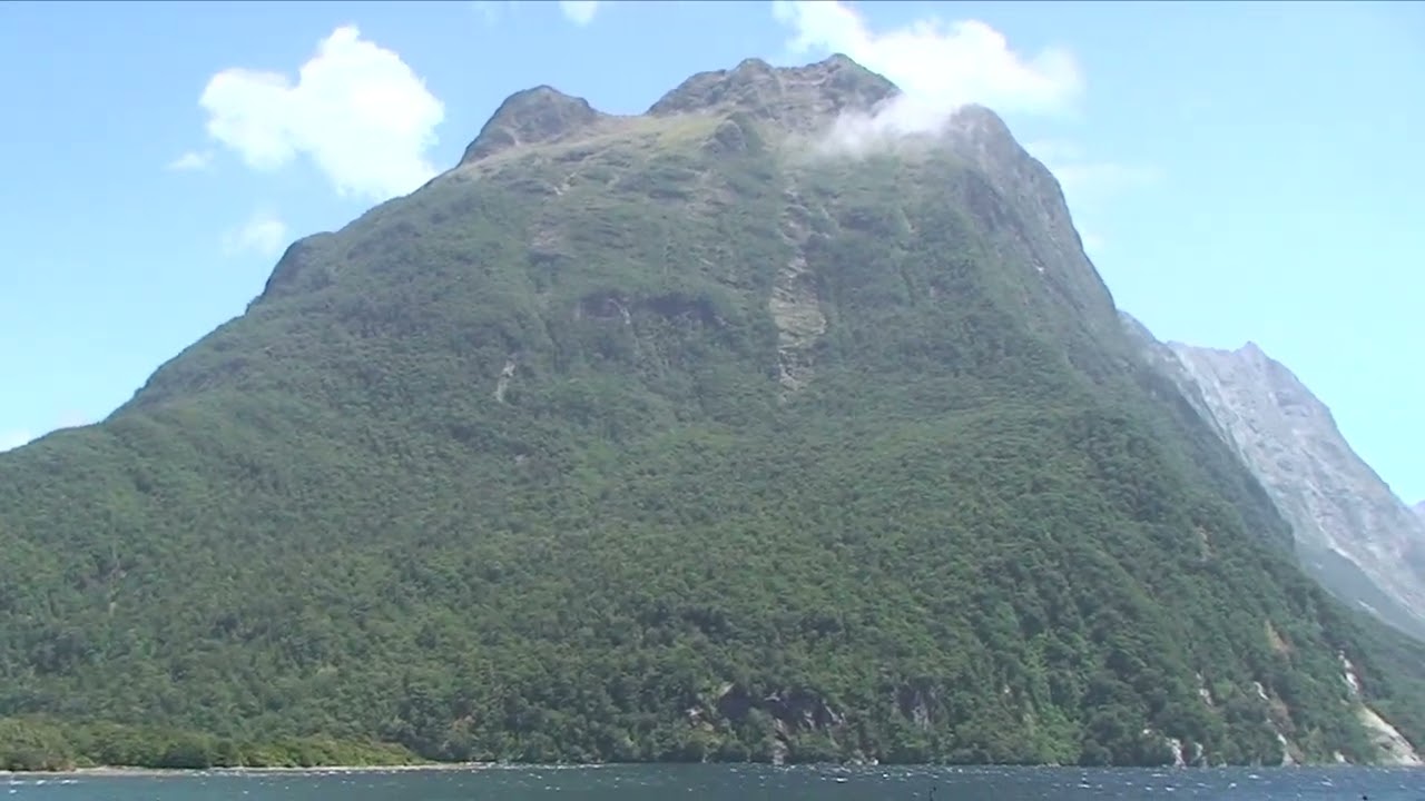 Day trip to Milford Sound fiord Fiordland National Park, New Zealand