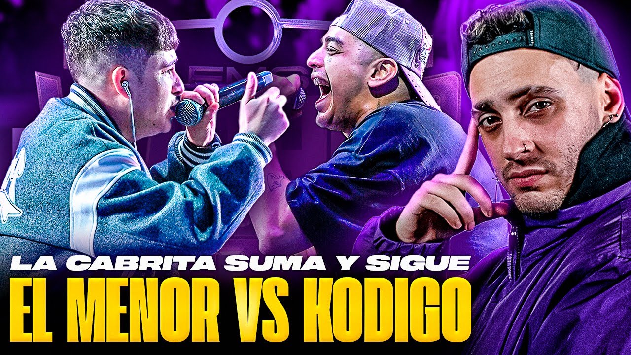 LA CABRITA NO PARA 🐐 BLON REACCIONA A EL MENOR VS KODIGO EN FMS WORLD SERIES