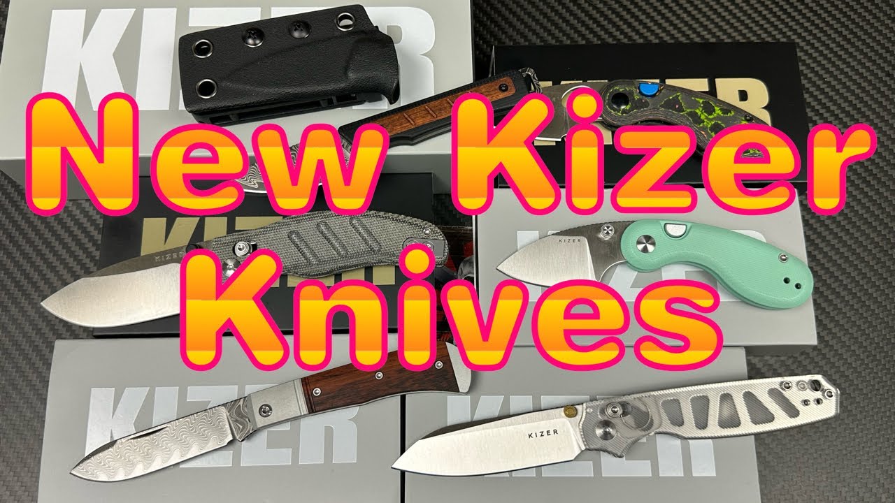 Новые ножи Kizer поступят в продажу в январе 2026 года.
