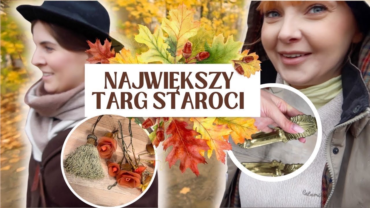 KUPIŁAM  BARDZO KLIMATYCZNE RZECZY DO DEKORACJI NA TARGU W BYTOMIU😍💸